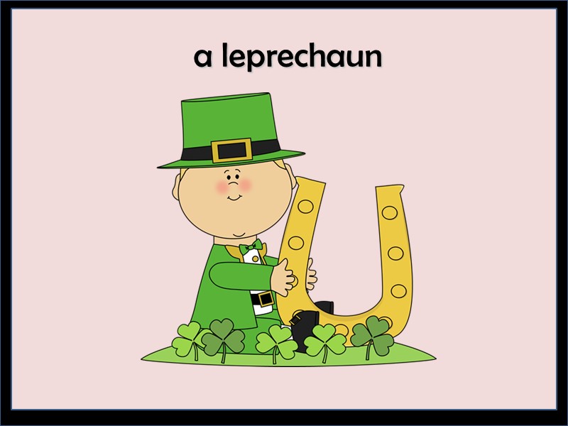 a leprechaun